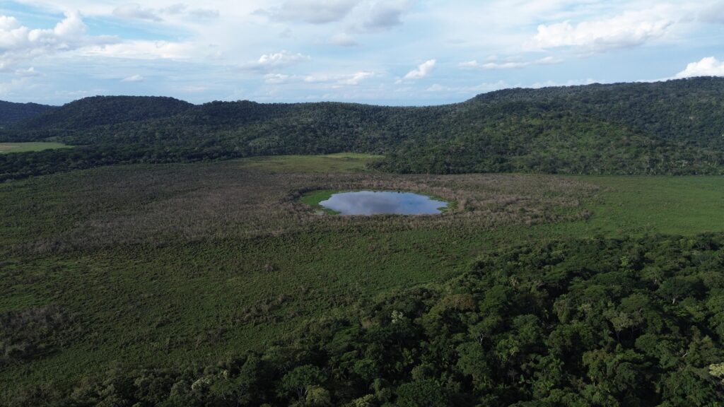 Parque Ambue Ari from above