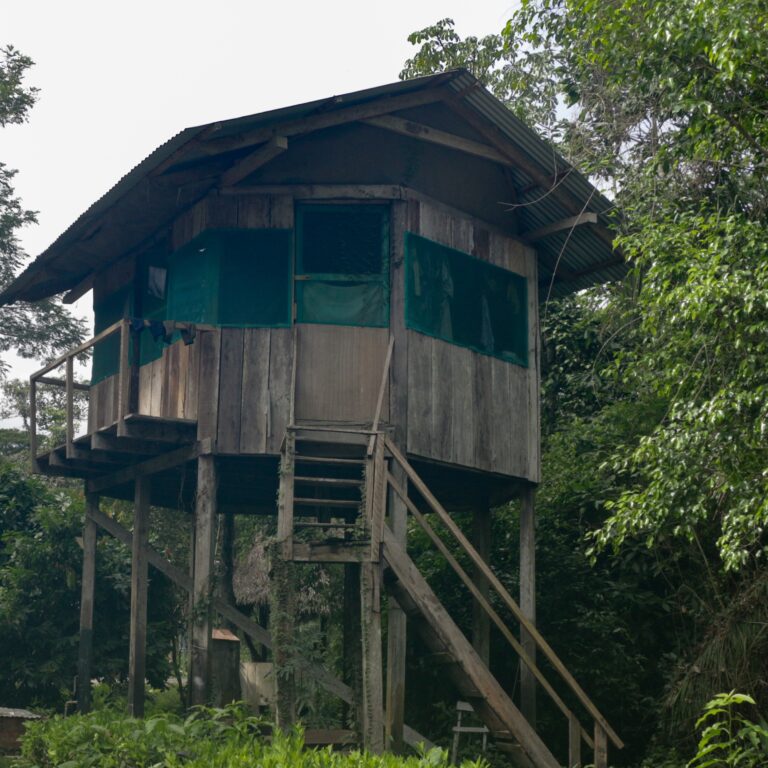 A cabin in camp